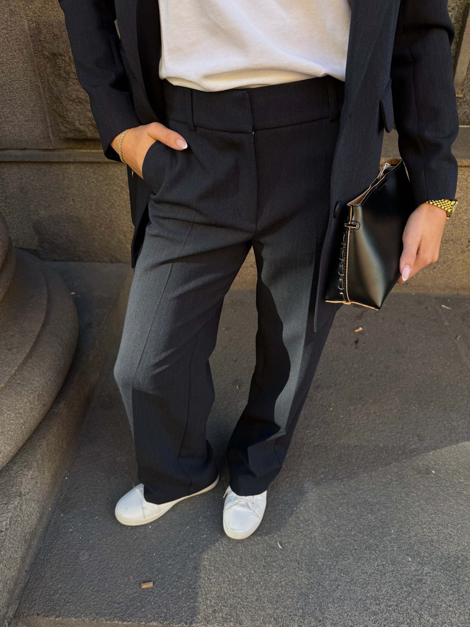 SLFRITA Pants - Dark Sapphire