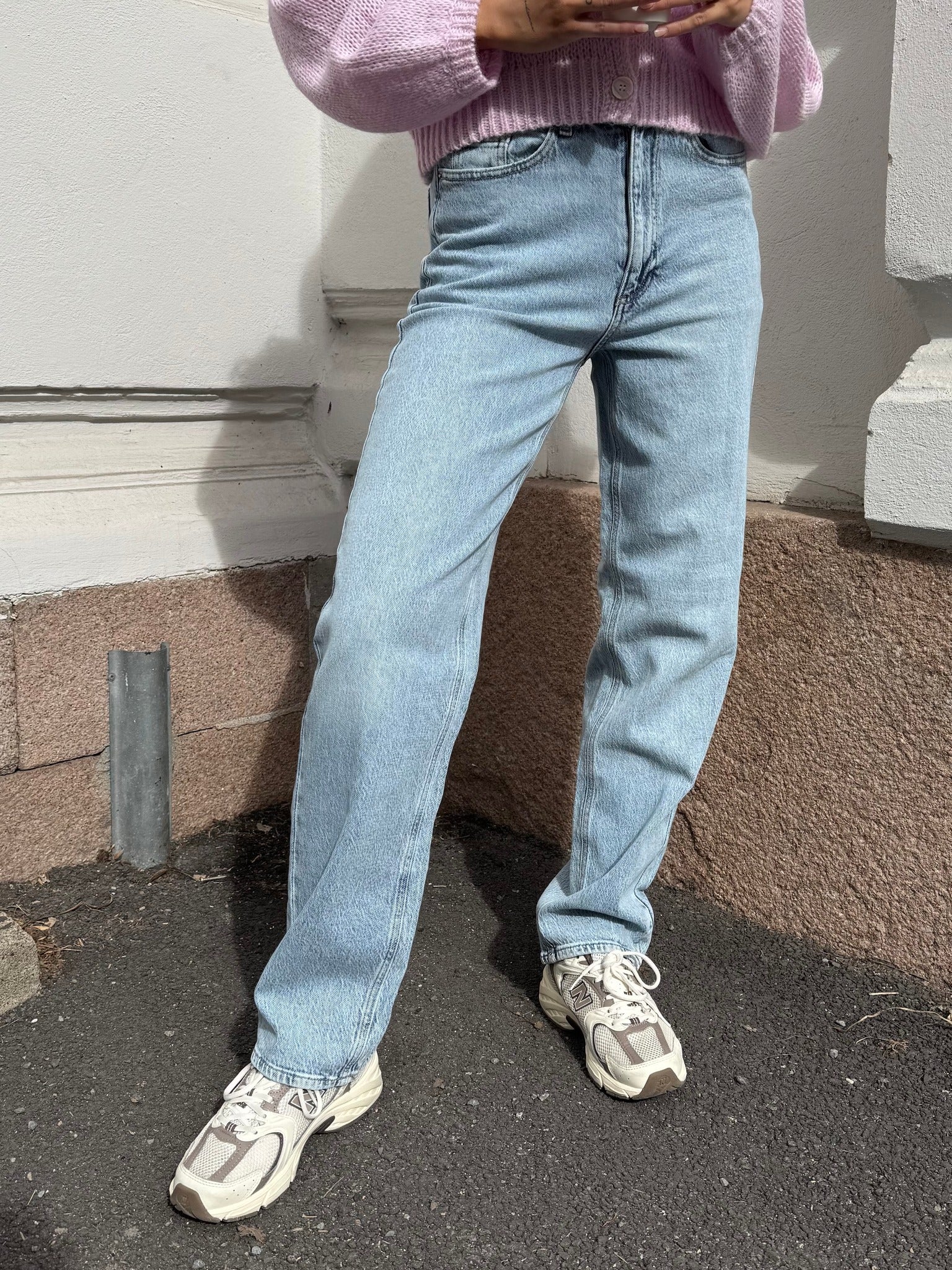 VIKELLY Jeans - Light Blue Denim