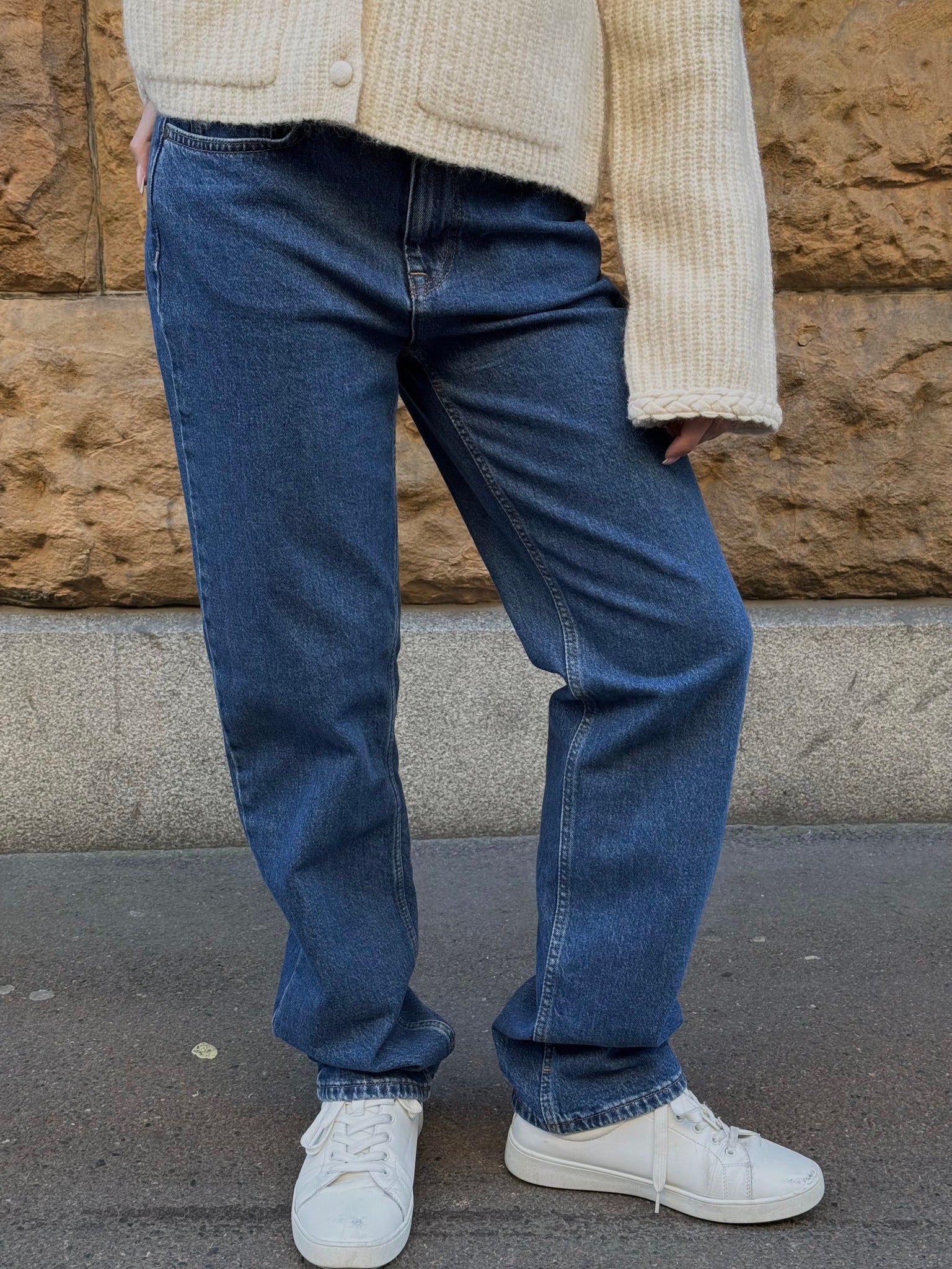 OBJSAVA Jeans - Medium Blue Denim