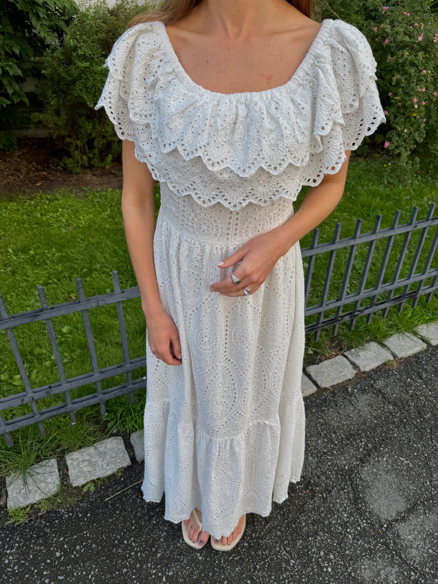 YASHOLI Long Dress - Star White