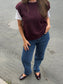 SLFLULU Knit Waistcoat - Fig