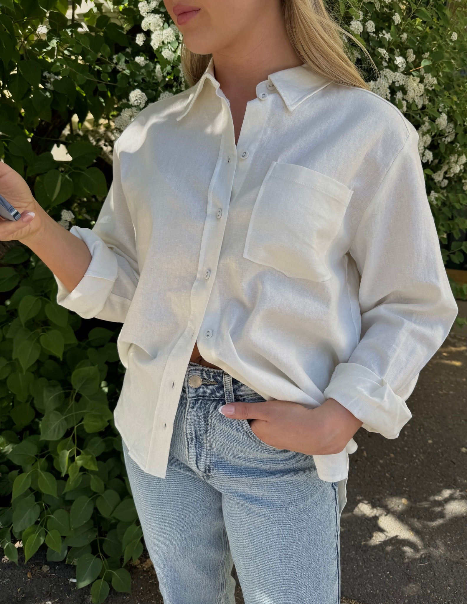 YASFLAXY Shirts - Star White