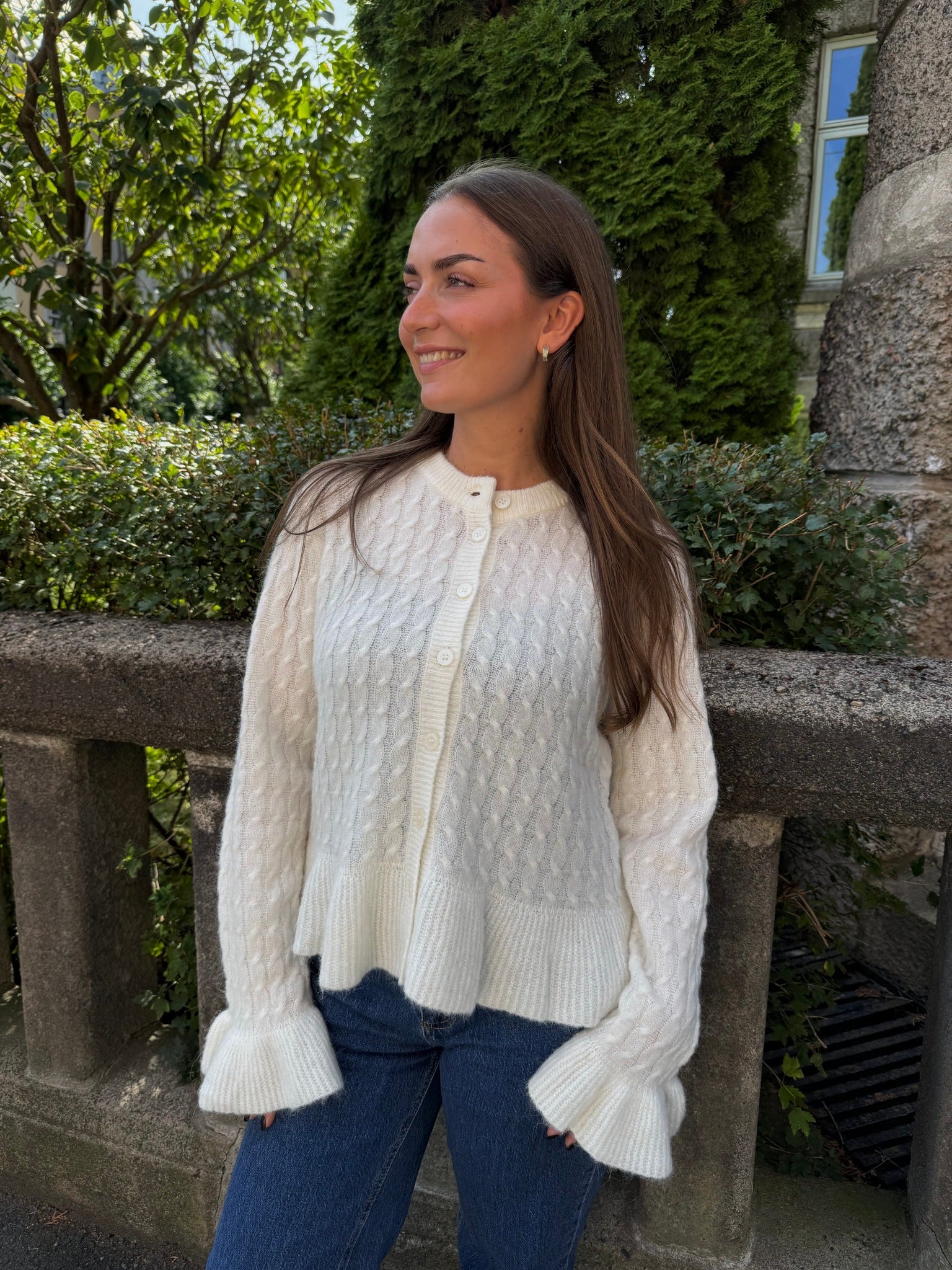 YASNUMA Knit Cardigan - Birch