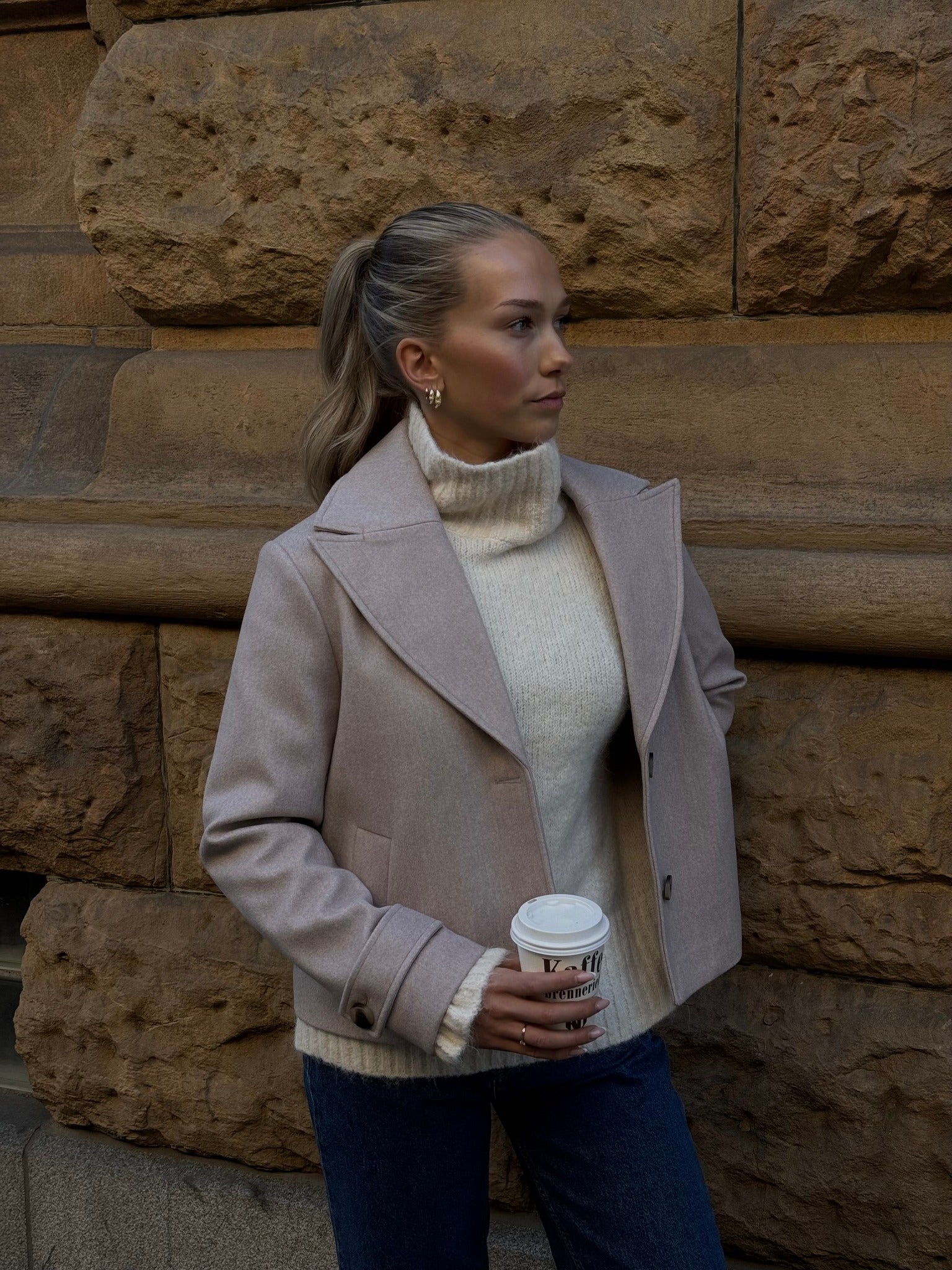 VISOLO Jacket - Natural Melange