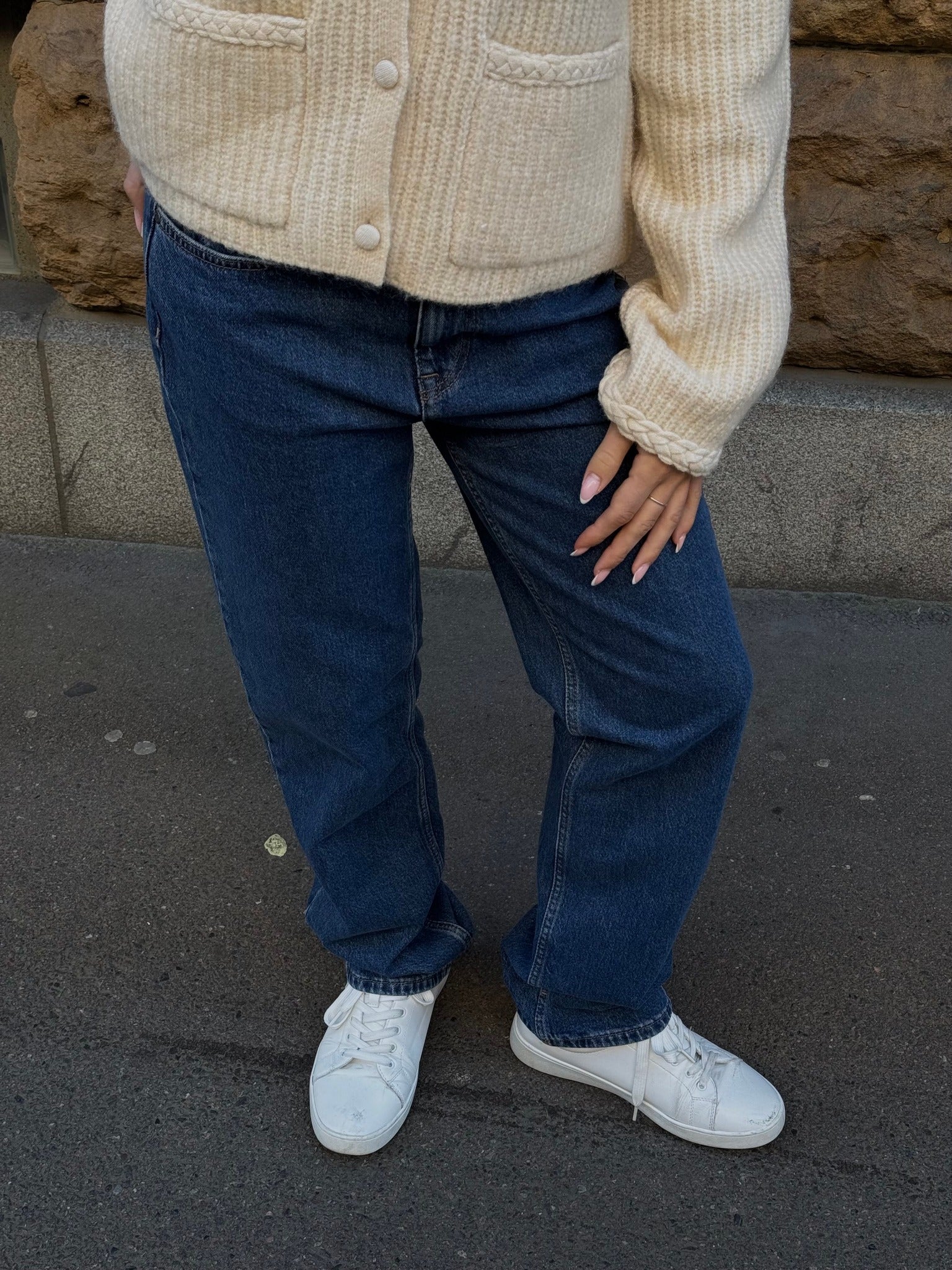 OBJSAVA Jeans - Medium Blue Denim