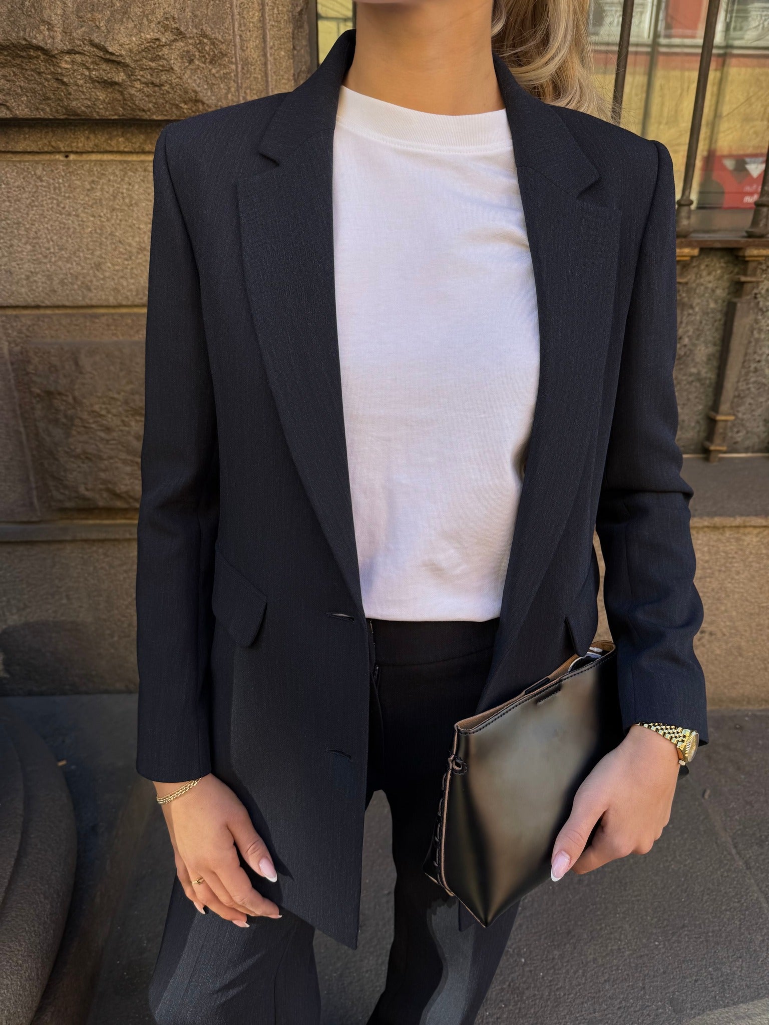 SLFRITA Blazer - Dark Sapphire