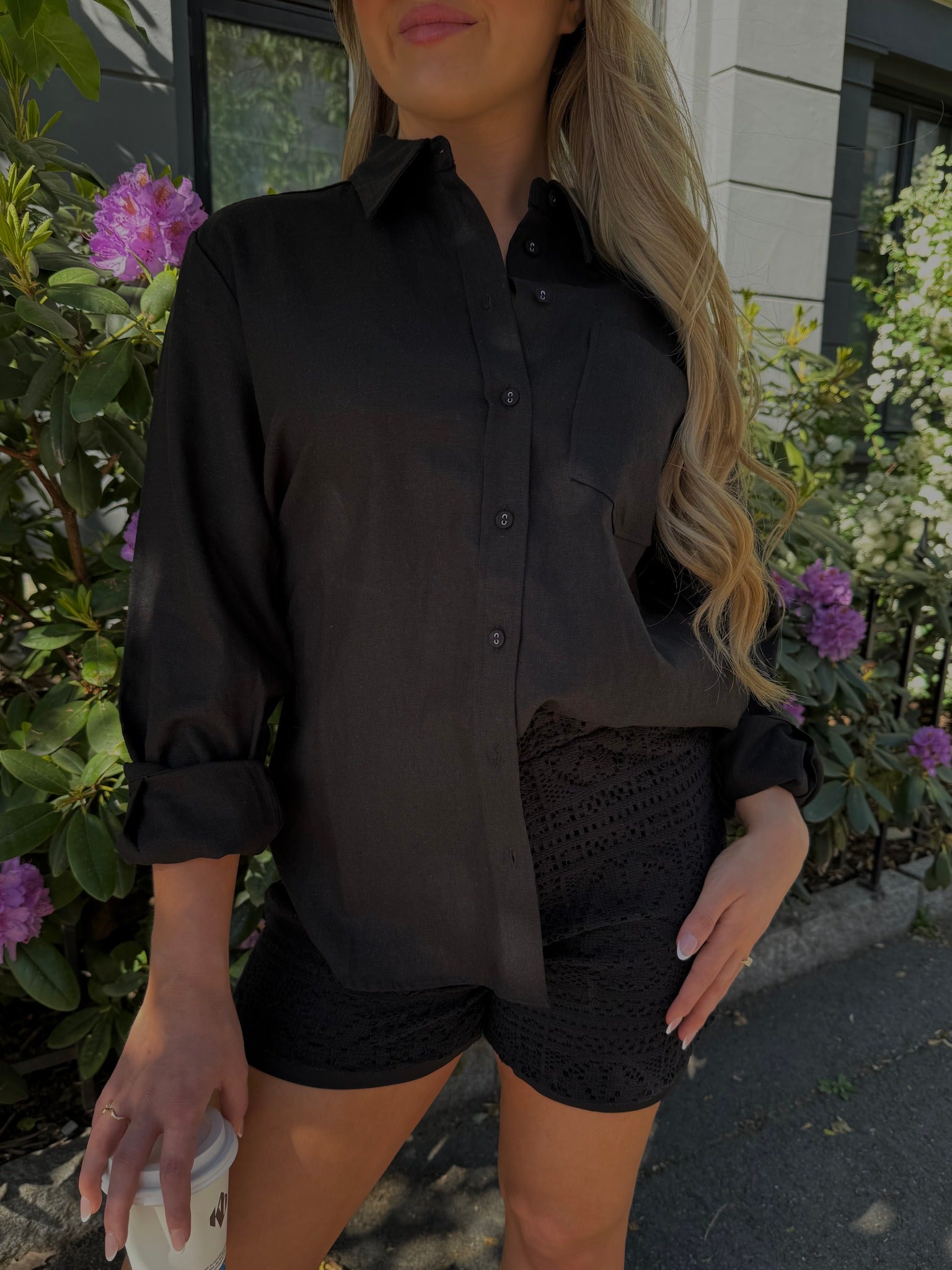 YASFLAXY Shirts - Black