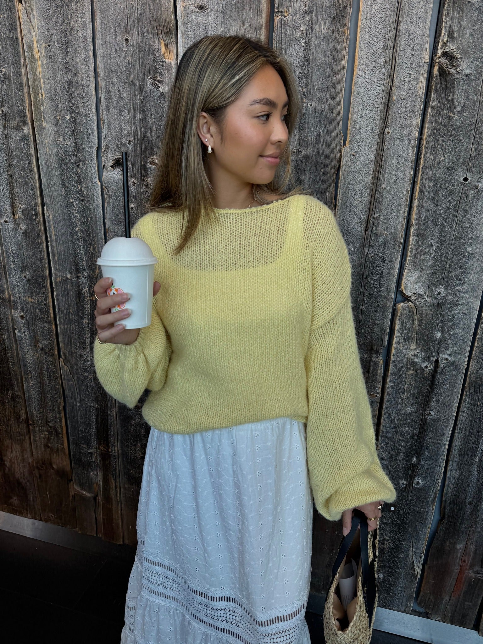 VICHOCA Pullover - Pale Banana