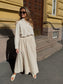YASFLAXY Midi Skirt - Birch