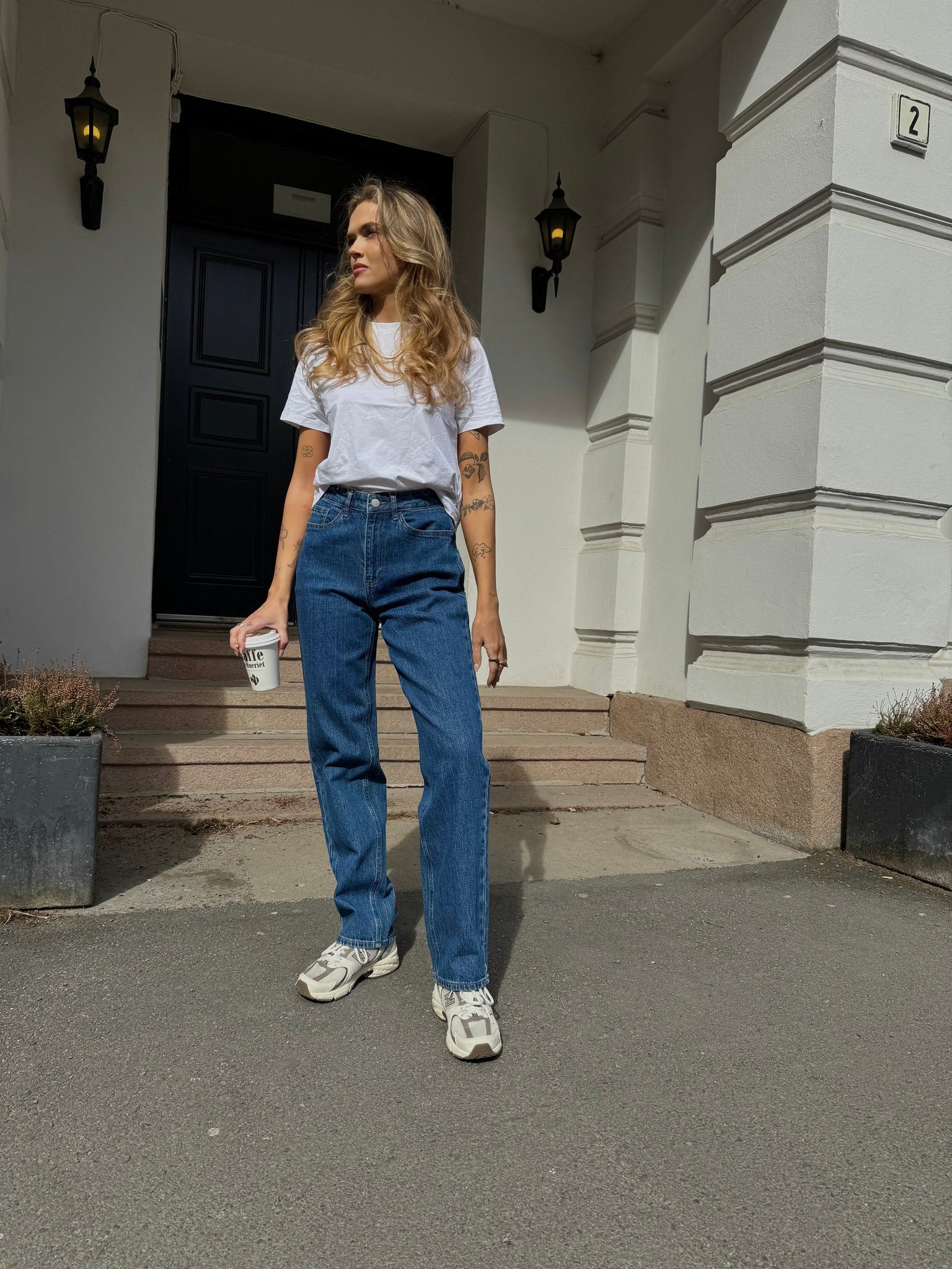 VIKELLY Jeans - Medium Blue Denim