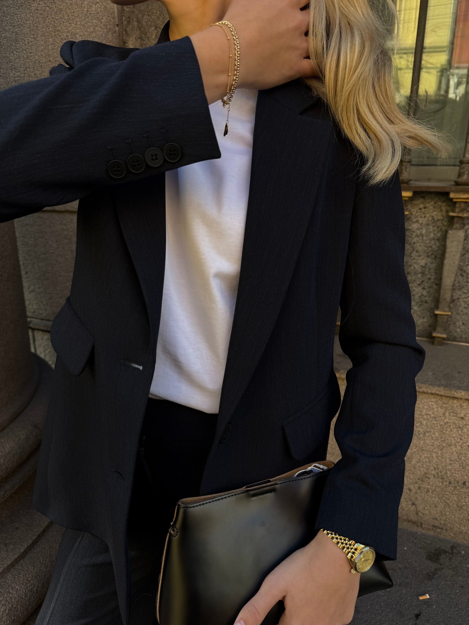 SLFRITA Blazer - Dark Sapphire