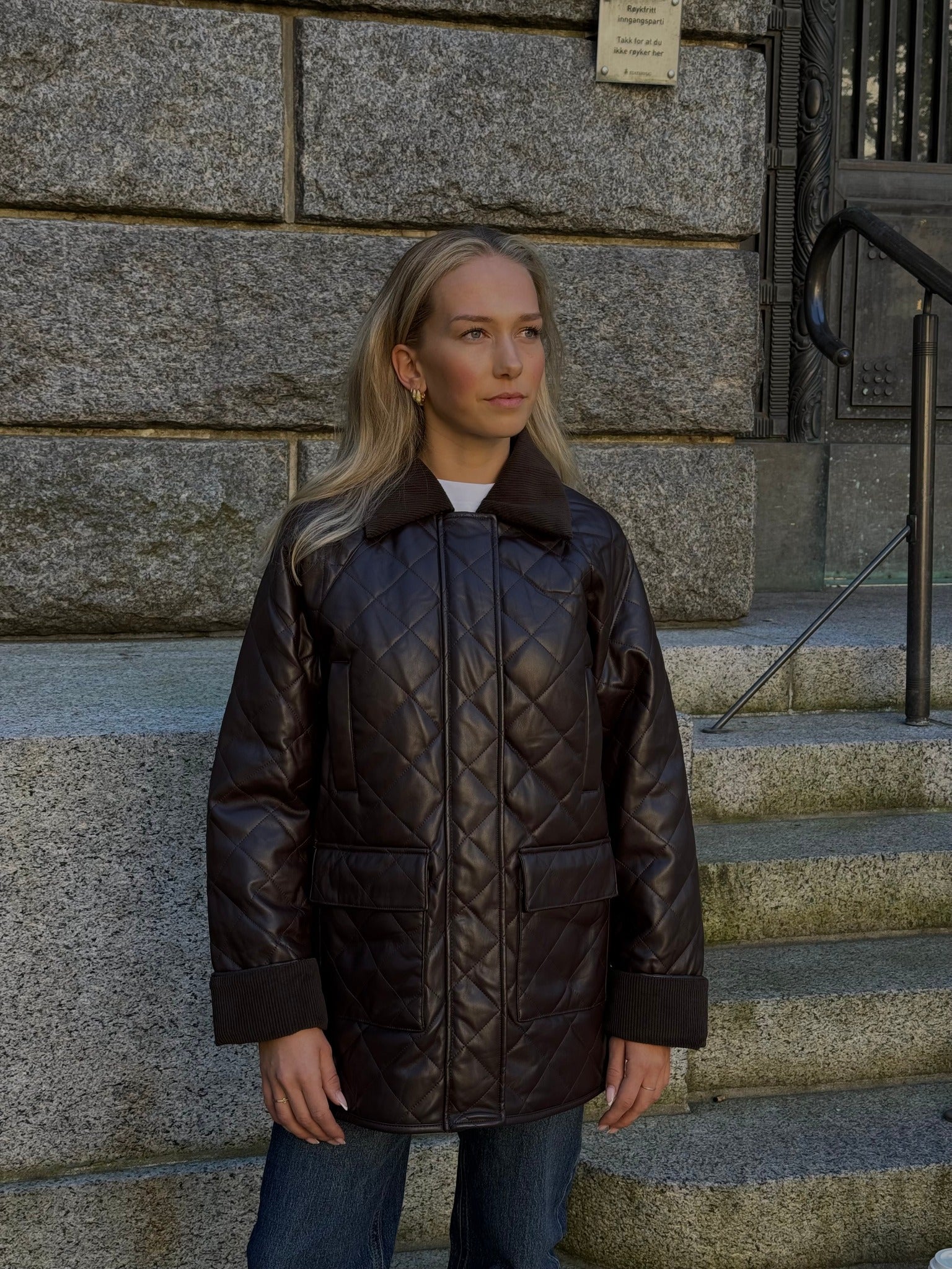 OBJJUNA Jacket - Seal Brown