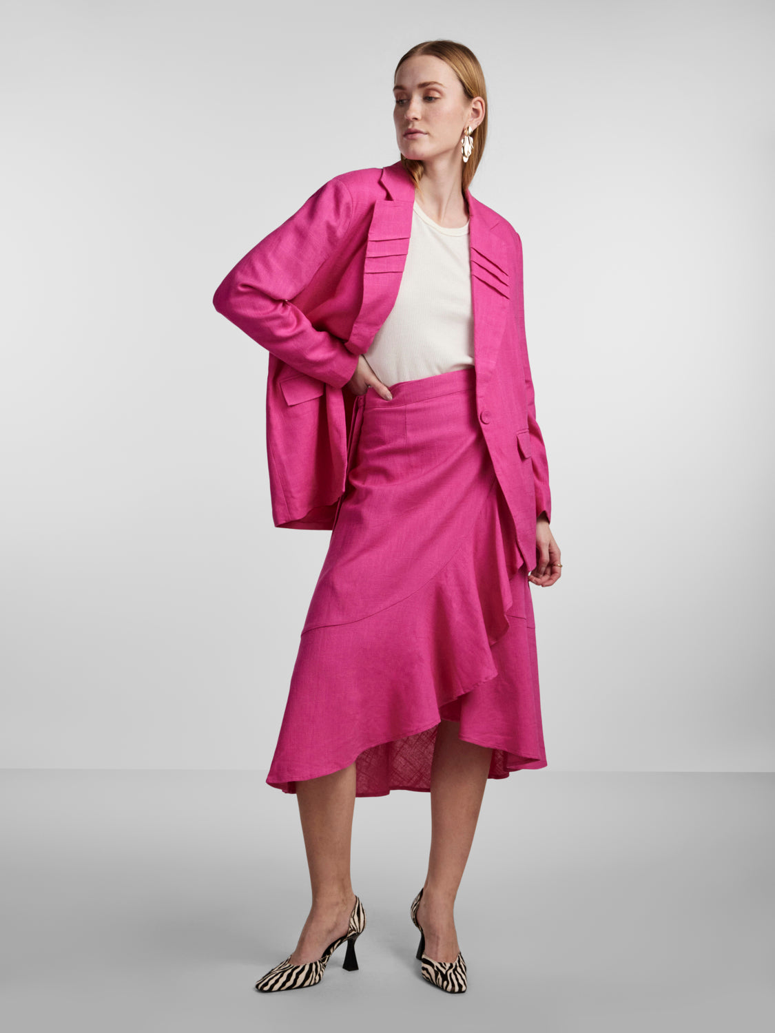 YASPRIMA Skirt - Fuchsia Purple