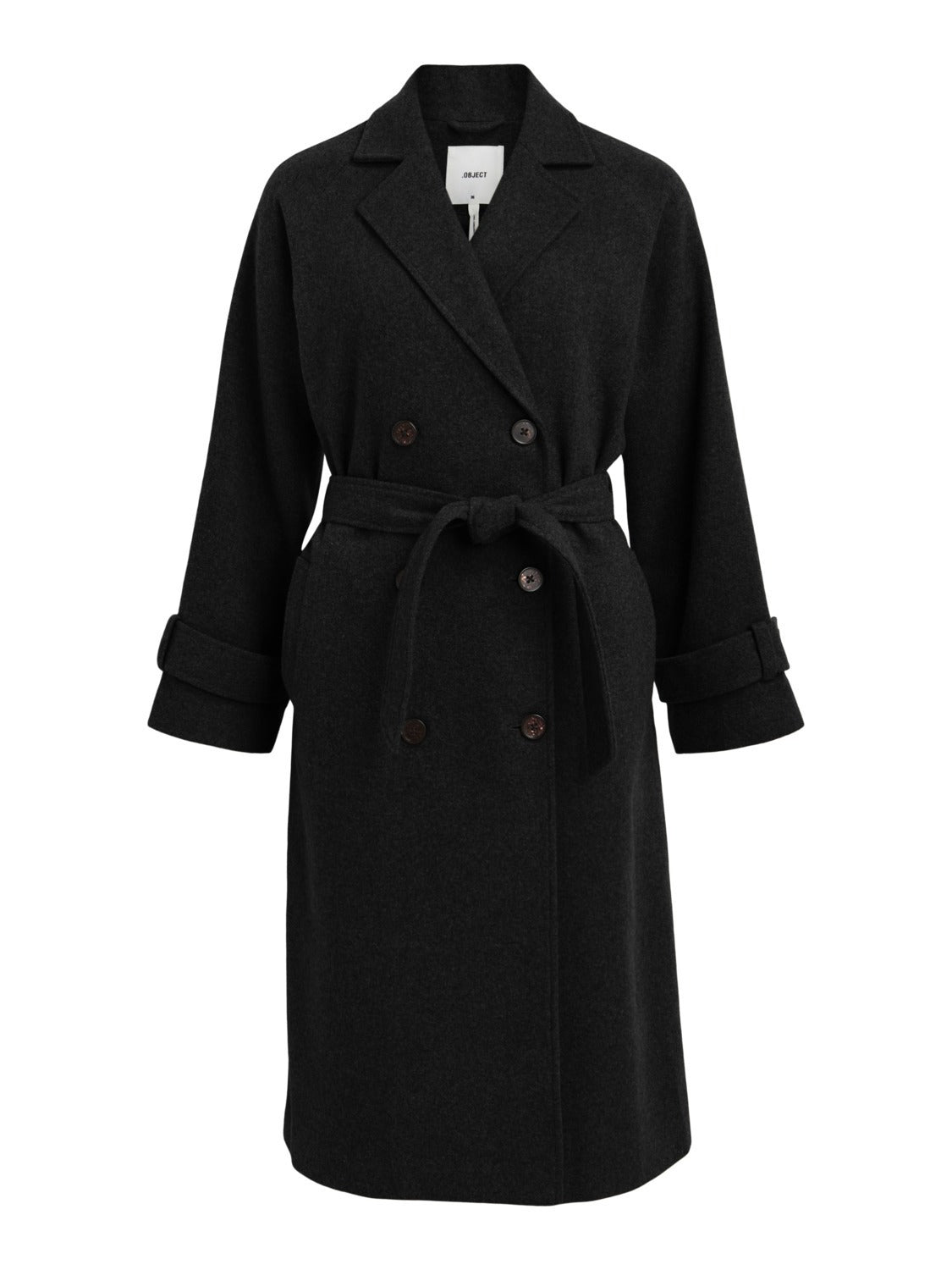 OBJKEILY Coat - Black