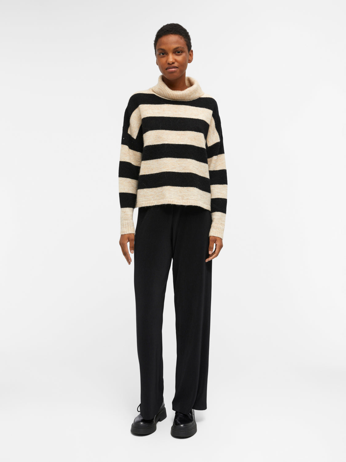 OBJMINNA Pullover - Sandshell