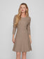 VISACHIN Dress - Brown Lentil