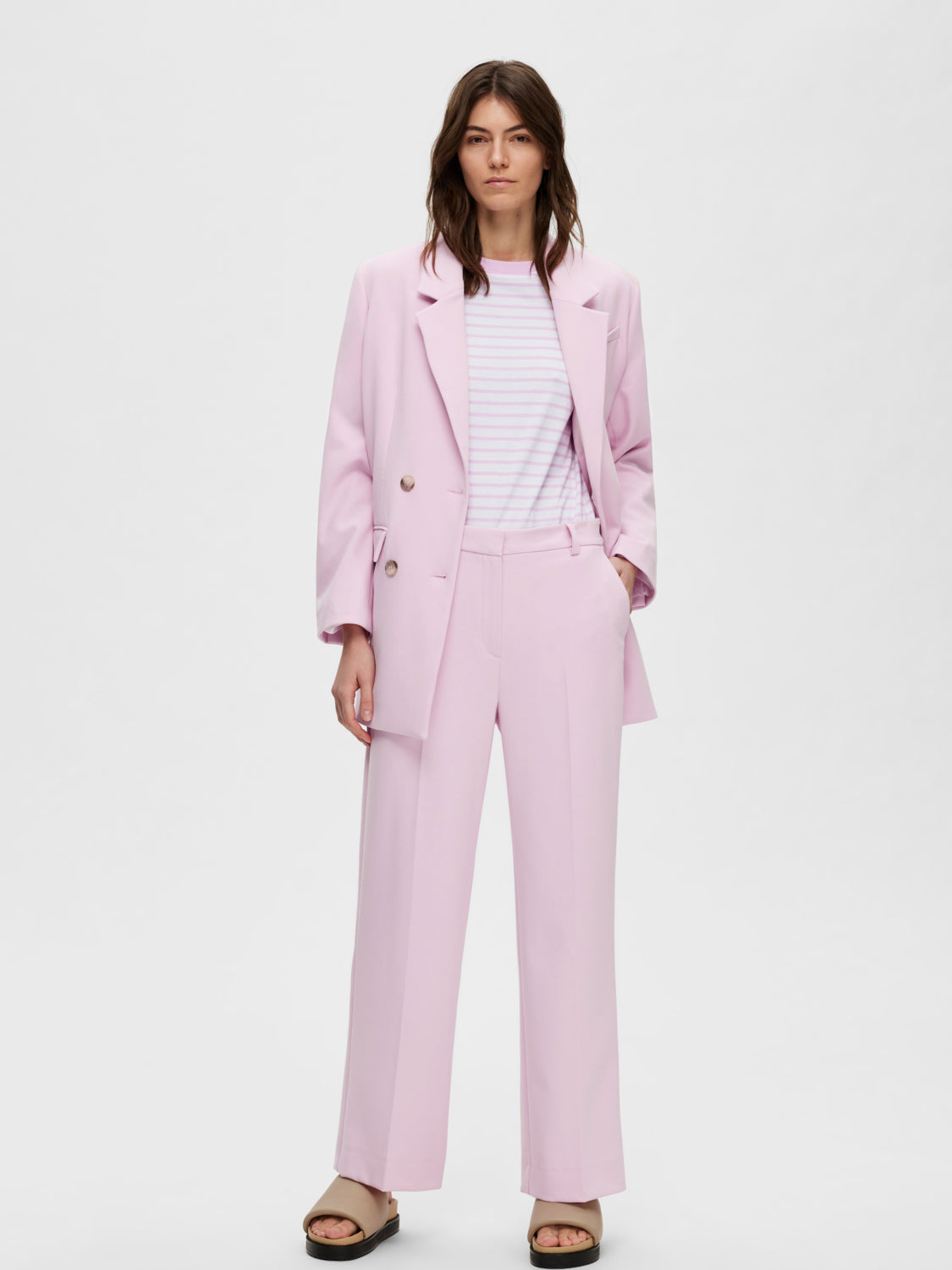 SLFNEW Pants - Sweet Lilac