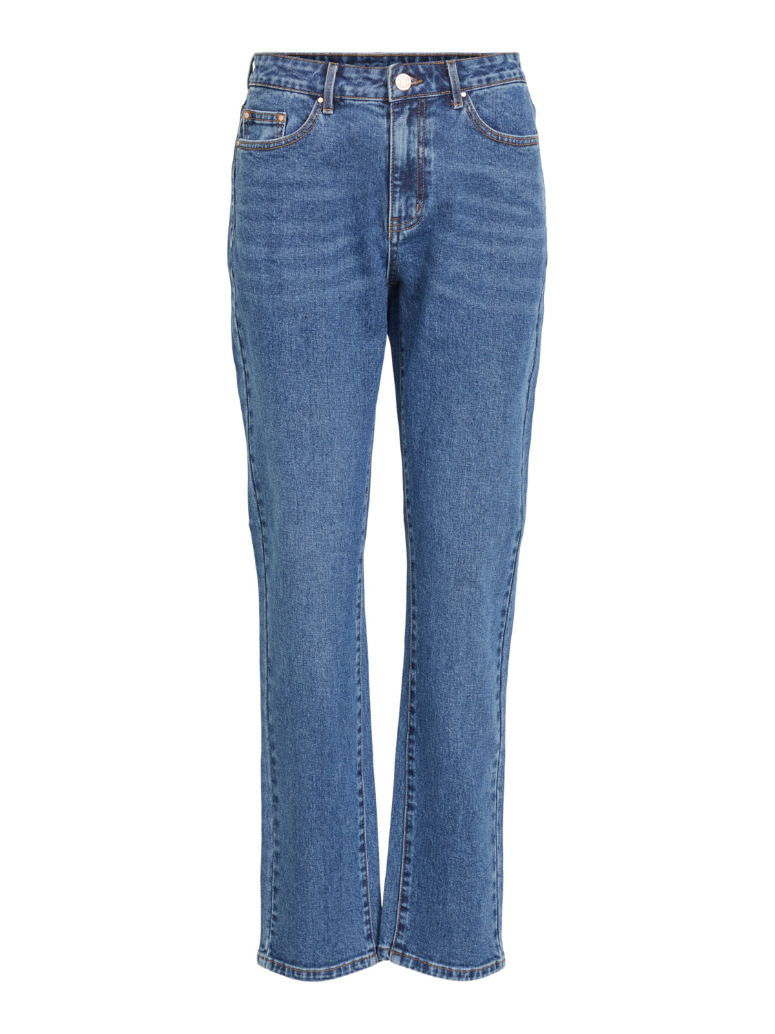 VISTRAY Jeans - Medium Blue Denim