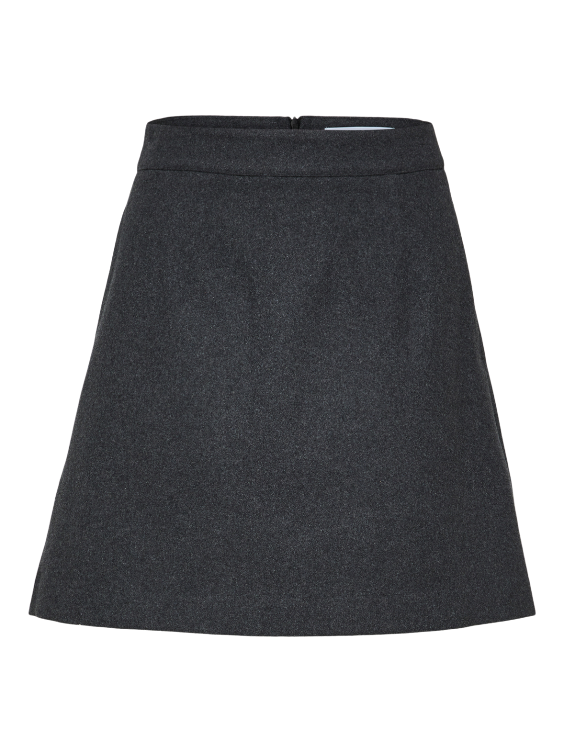 SLFMERCY-ULA Skirt - Dark Grey Melange