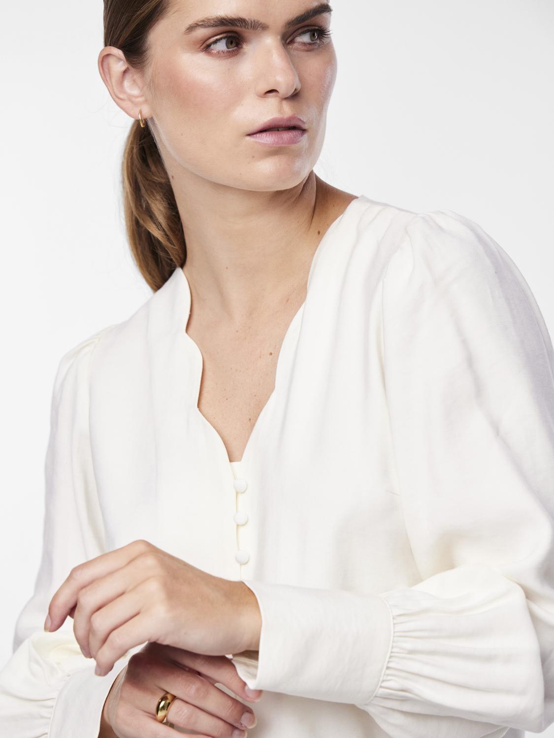 YASLENZO Shirts - Star White