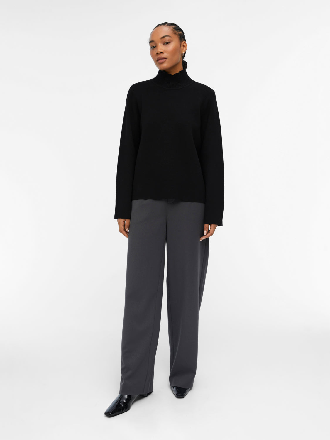 OBJREYNARD Pullover - Black