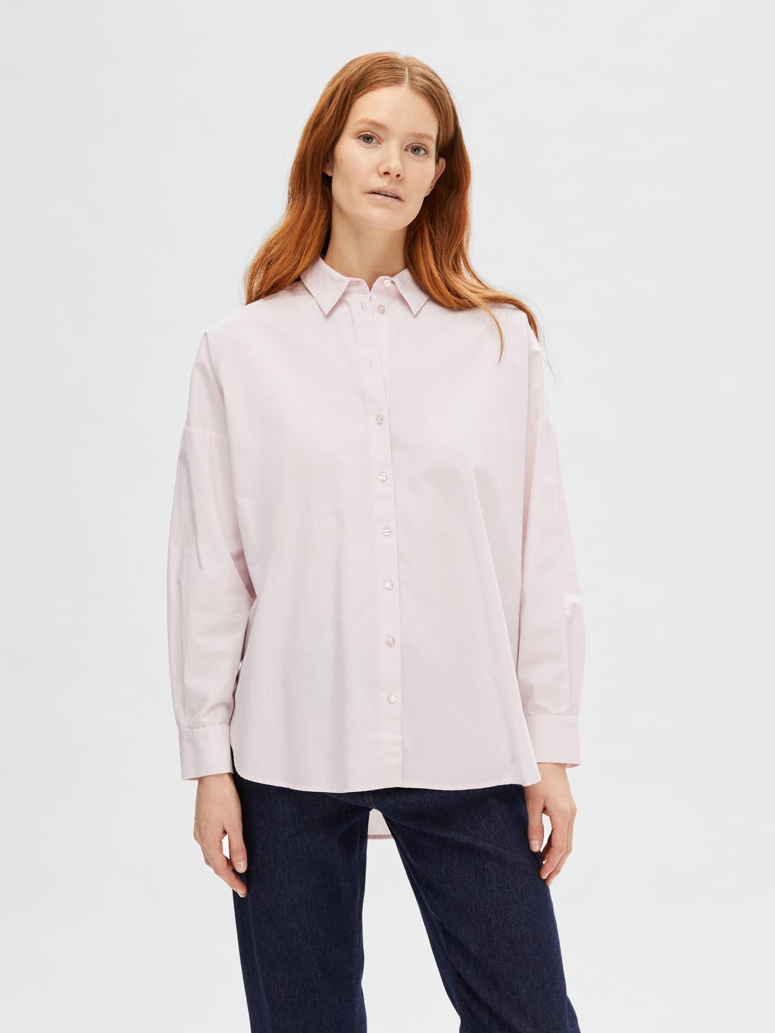 SLFDINA-SANNI Shirts - Bright White