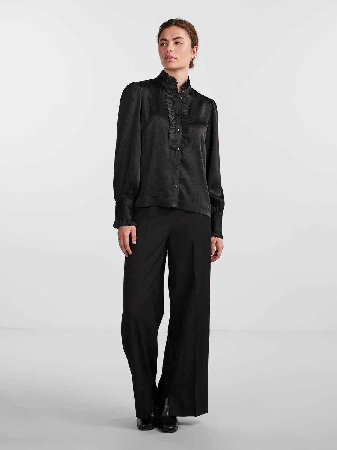 YASFRILLA T-Shirts & Tops - Black